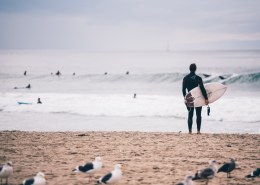 What are the best surfing beaches in the US?